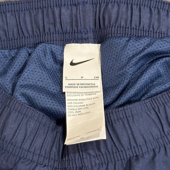 NWT Nike Men's Navy Swim Trunks - Picture 7 of 12